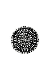 Vamika Designer Oxidised Silver Ring